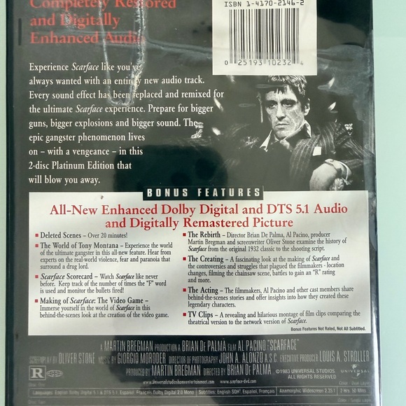 Scarface Platinum Edition DVD - Picture 4 of 4